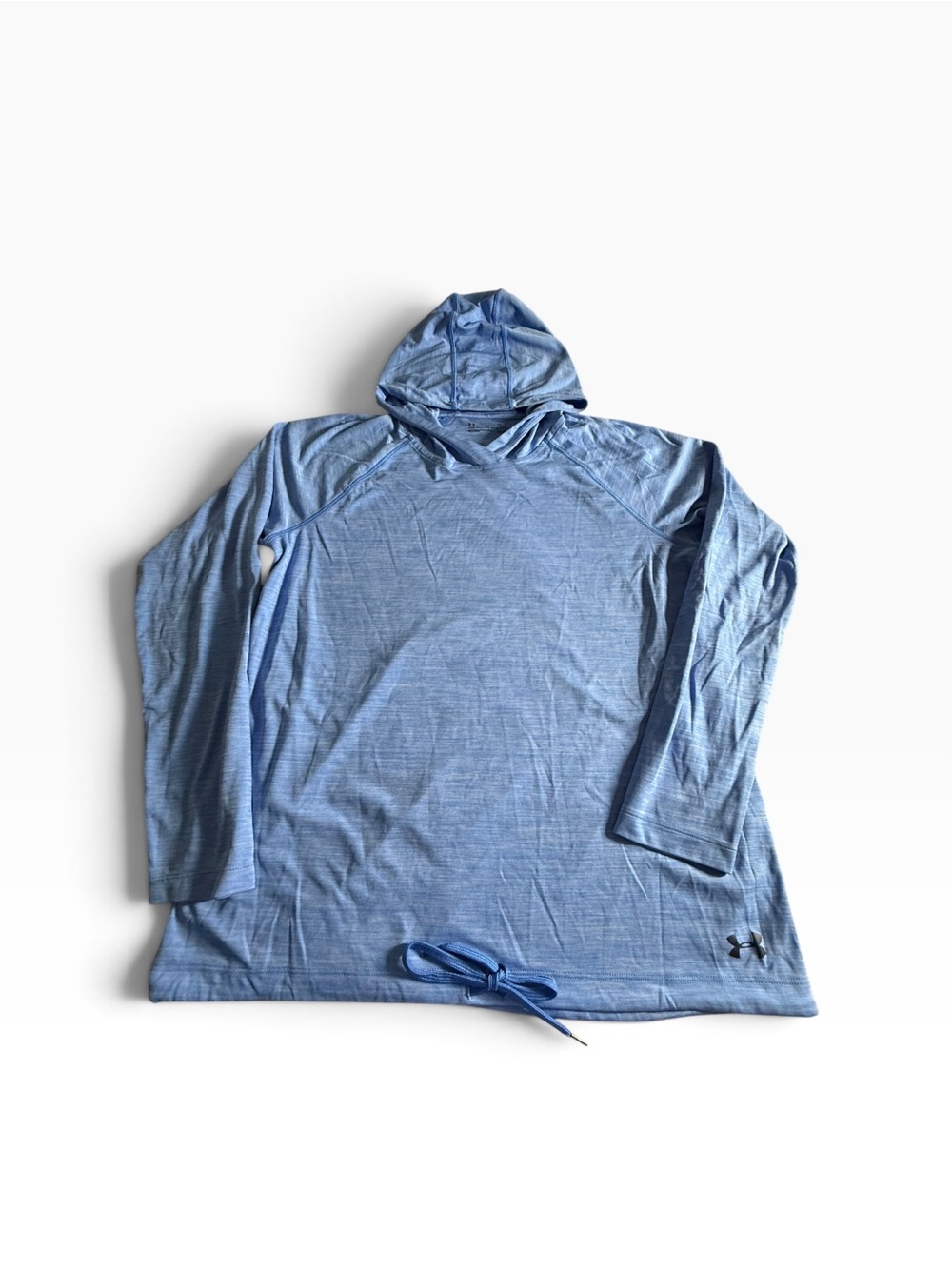 Under Armour Light Blue Women’s Long-Sleeve Hooded Performance Tee